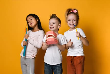 Tratamos la salud bucodental de los niños